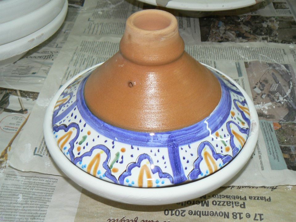 Raffaela Russo Vasi vaso in ceramica 24 dipinto a mano
