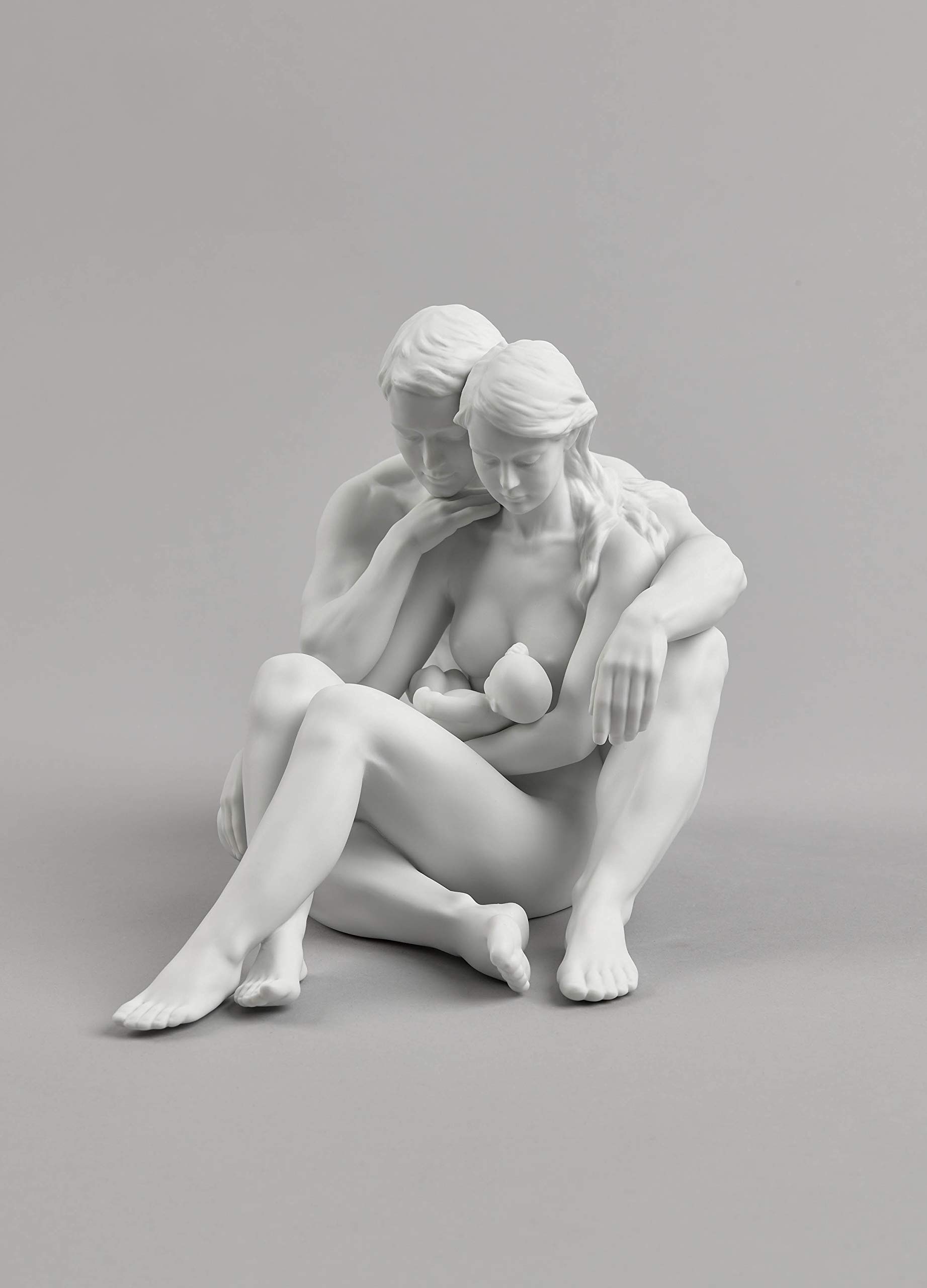 Lladró Sculture Essenza della Vita figurina porcellana famiglia