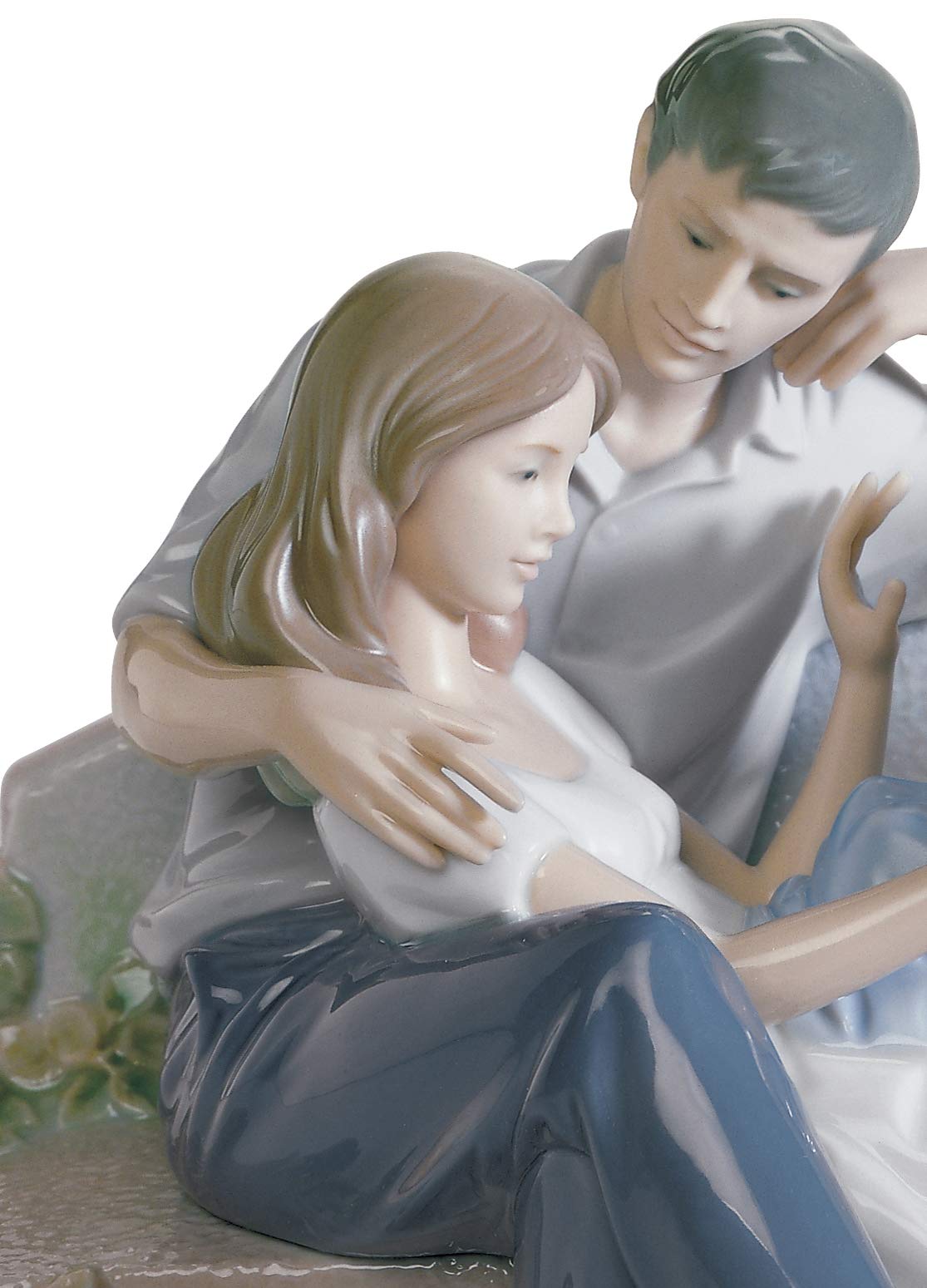 Lladró Sculture Insieme e Felici figurina porcellana coppia
