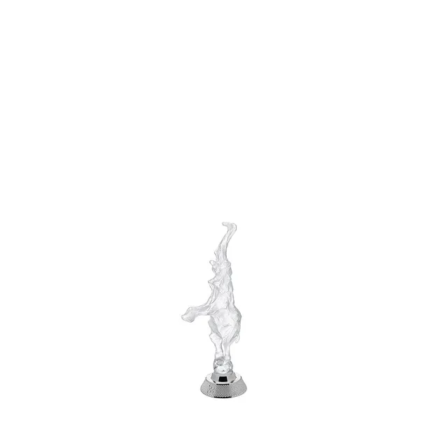 René Lalique Dancing Elephant Scultura Cristallo 2014