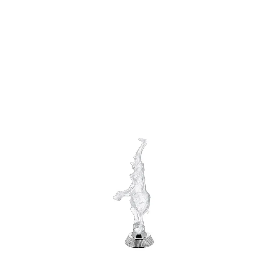 René Lalique Dancing Elephant Scultura Cristallo 2014