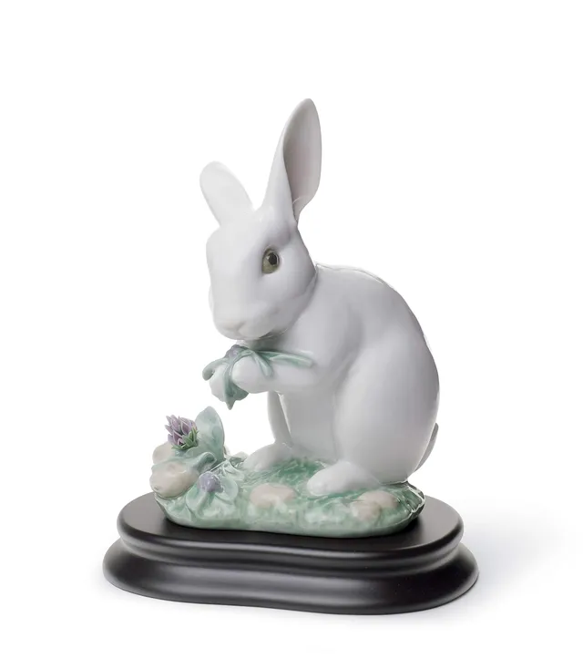 Lladró Il Coniglio Figurina Porcellana Zodiaco Cinese