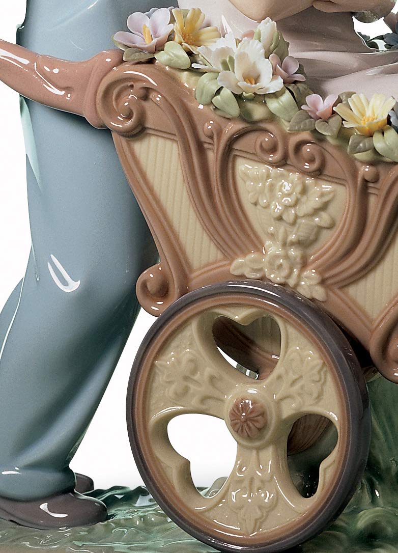 Lladró Tu Sei La Più Carina scultura bambini porcellana