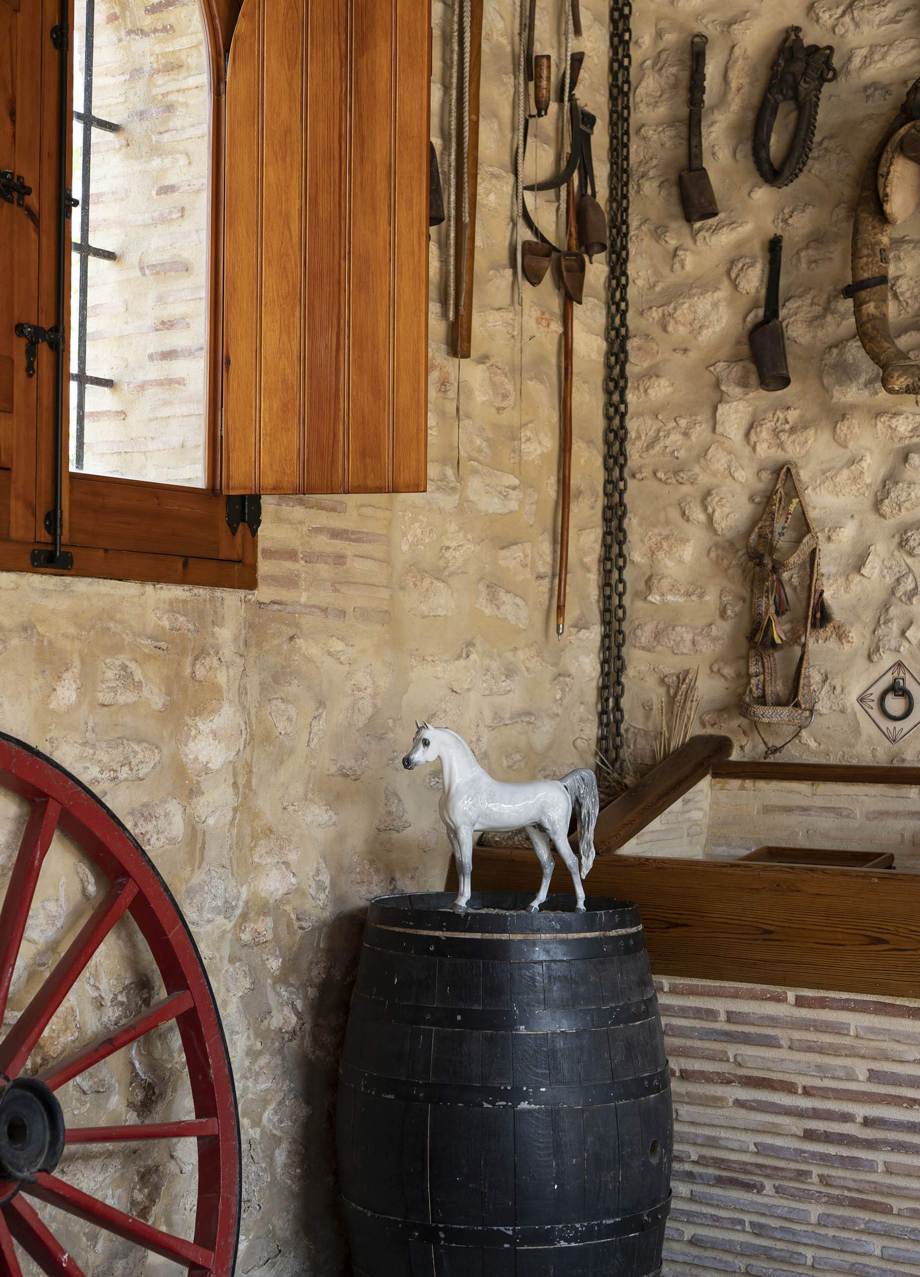 Lladró Cavallo Arabo figurina porcellana edizione limitata