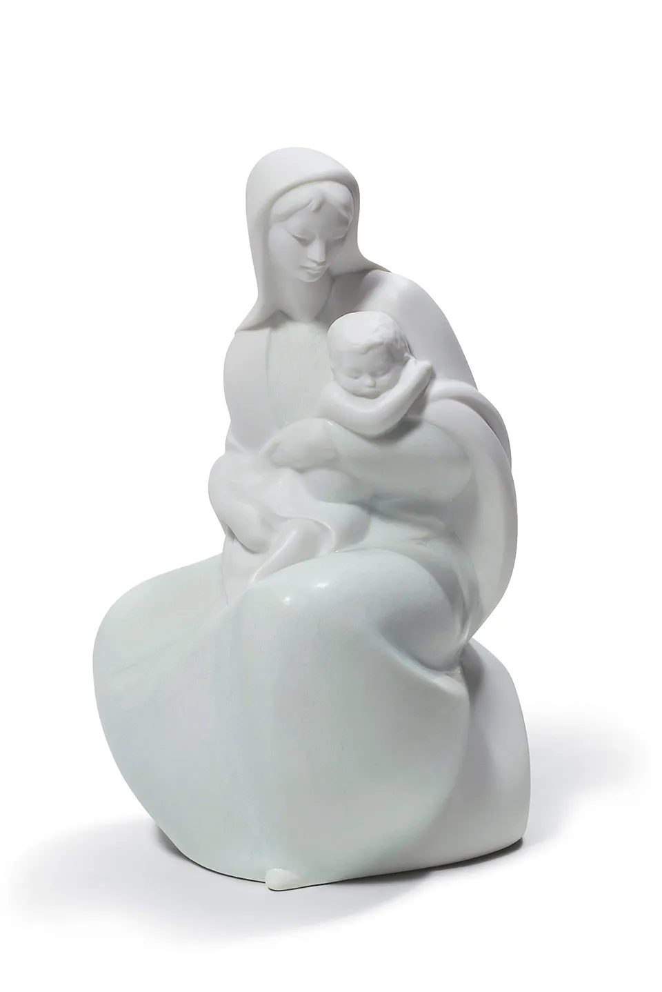 Lladró Sculture Madonna con Bambino figurina porcellana