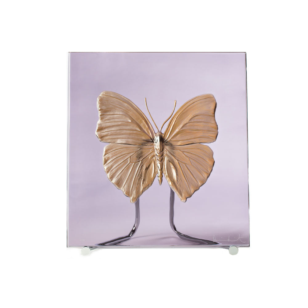 Lalique Art Eternal Easel pannello decorativo cromato