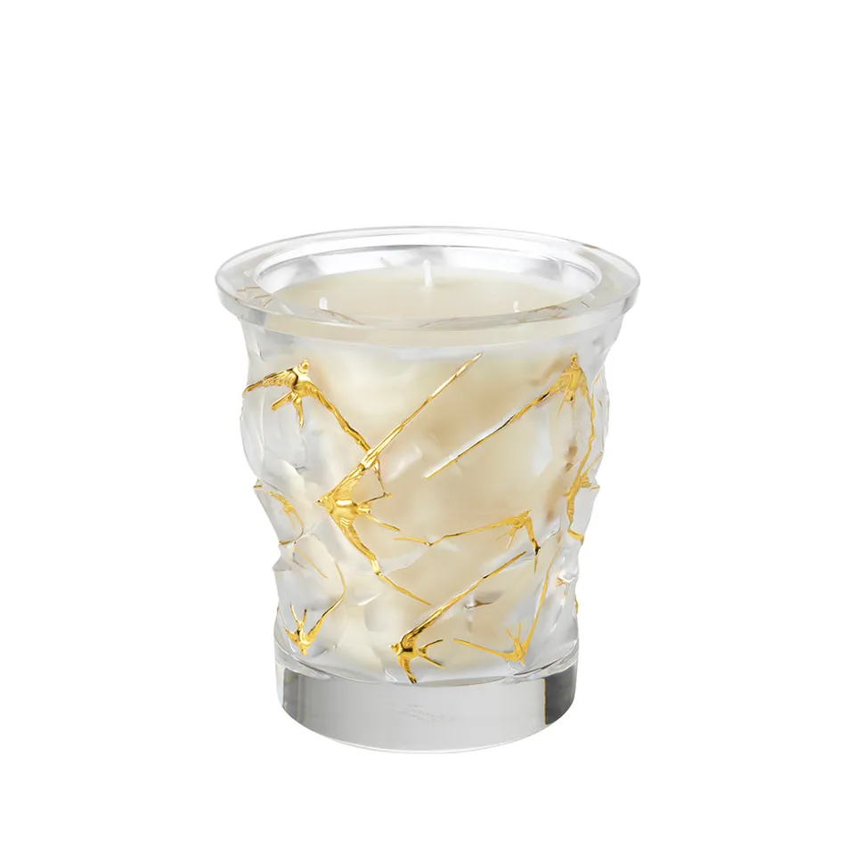 René Lalique Oceans candela profumata 750 g Gold Edition ambrata
