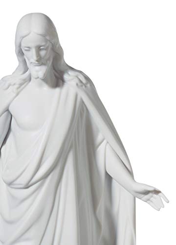 Lladró Sculture Cristo figurina religiosa bianco opaco