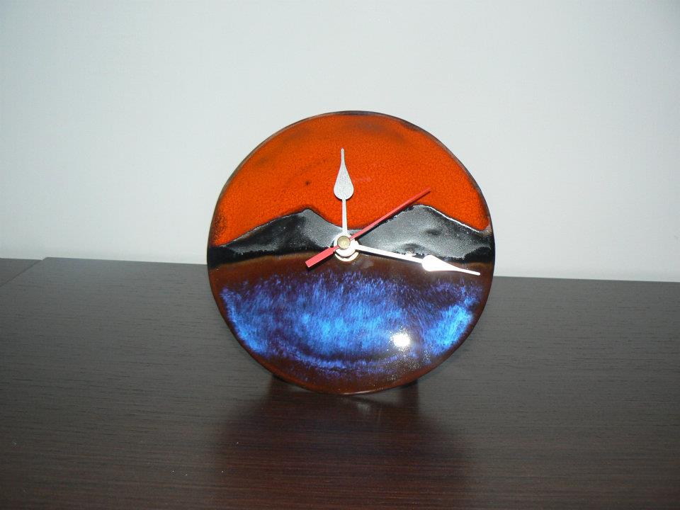 Raffaela Russo Arredo Orologio in ceramica 02 orologio parete