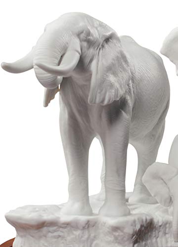 Lladró Alta Porcellana Savana Africana scultura elefante porcellana