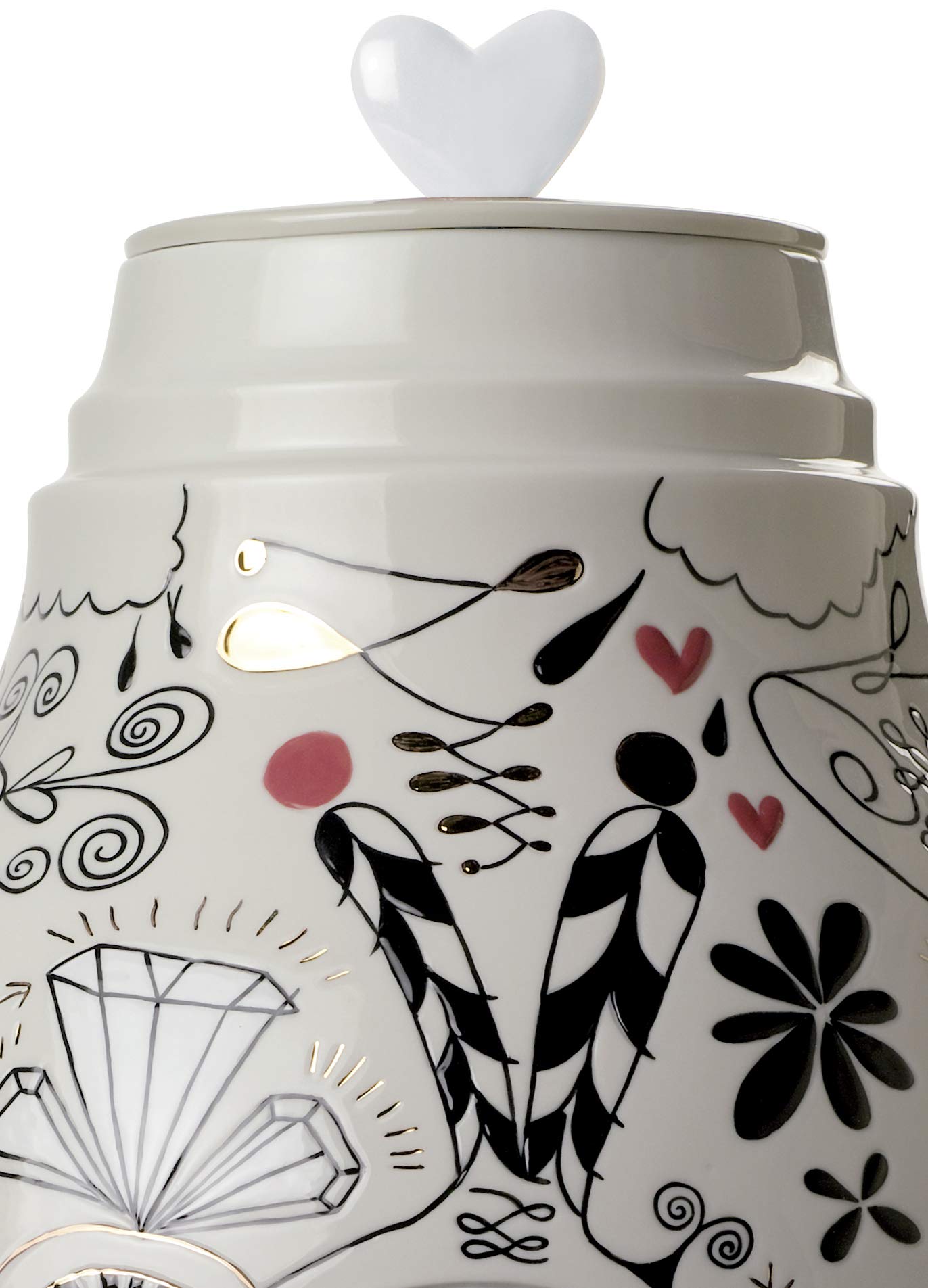 Lladró Conversation Vase Medium Vaso Porcellana Edizione Limitata