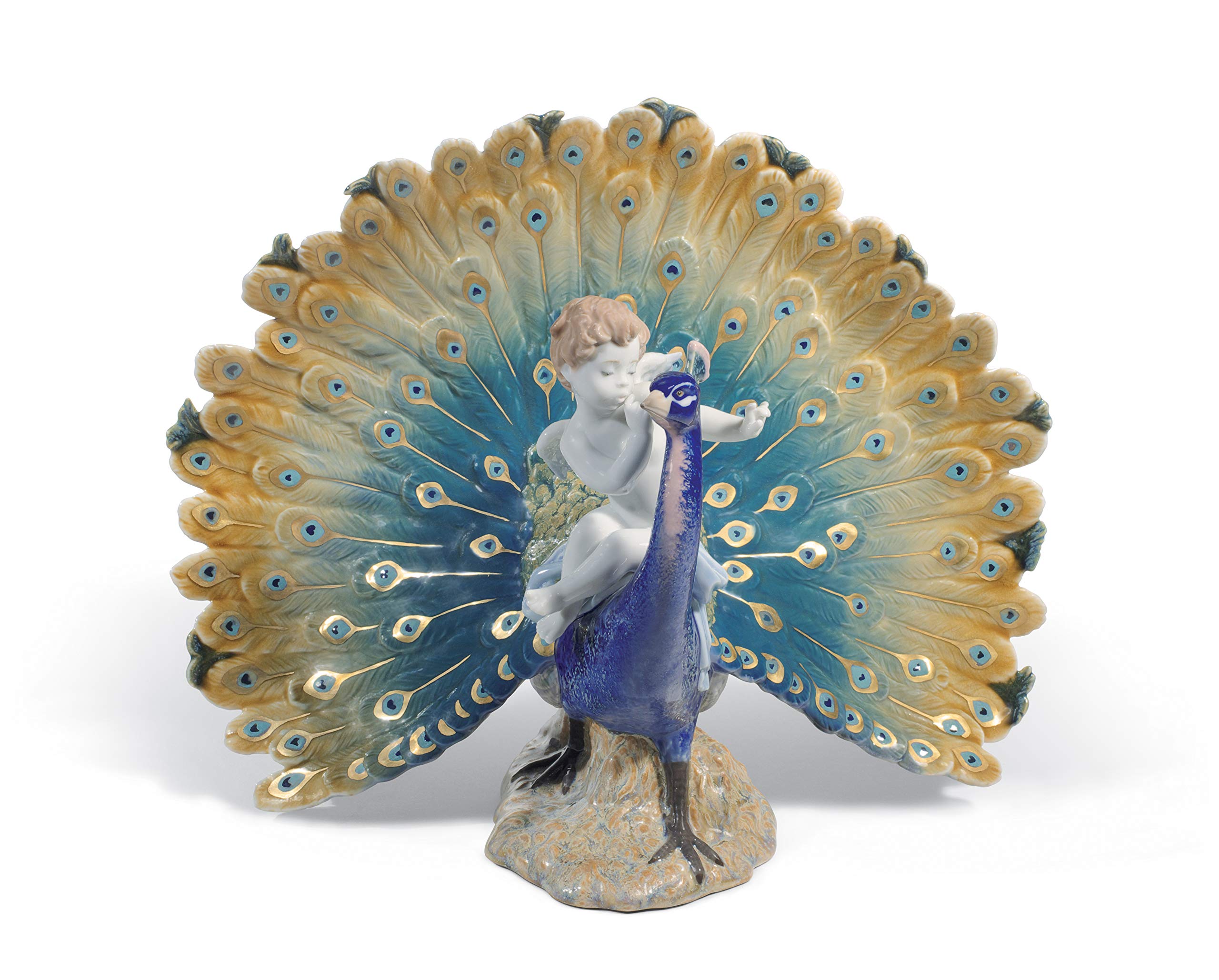 Lladró Sculture Angelito Pavone Reale statuetta porcellana