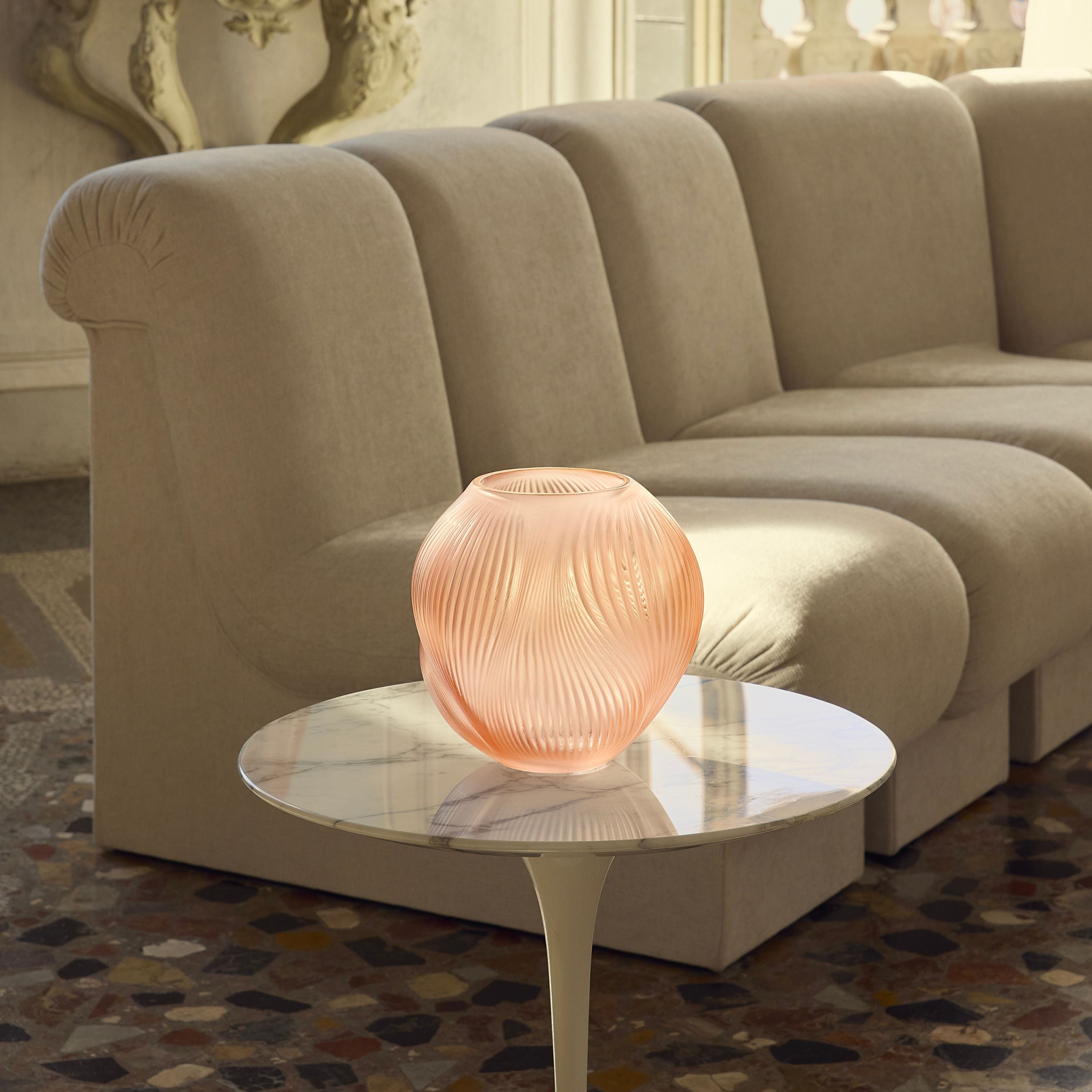 Lalique Alizé Vaso Piccolo S Vaso Cristallo Incolore