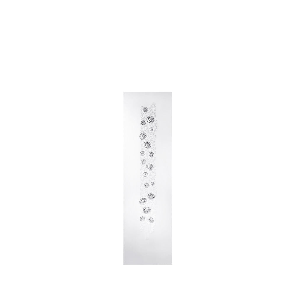 René Lalique Bouquet pannello divisorio vetro satinato inciso TU