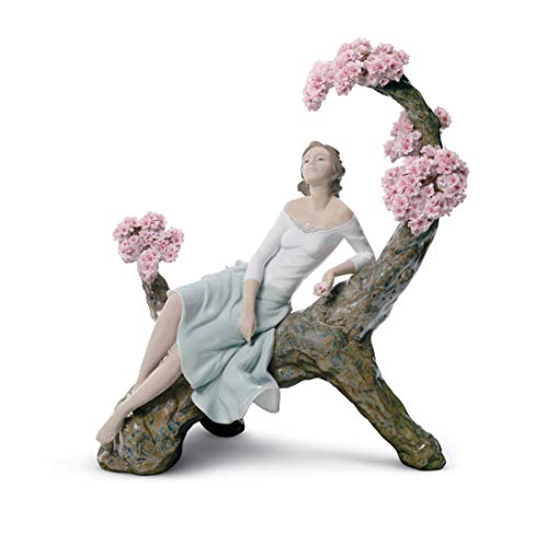Lladró Sculture Stagione Fiorita dama figurina donna porcellana