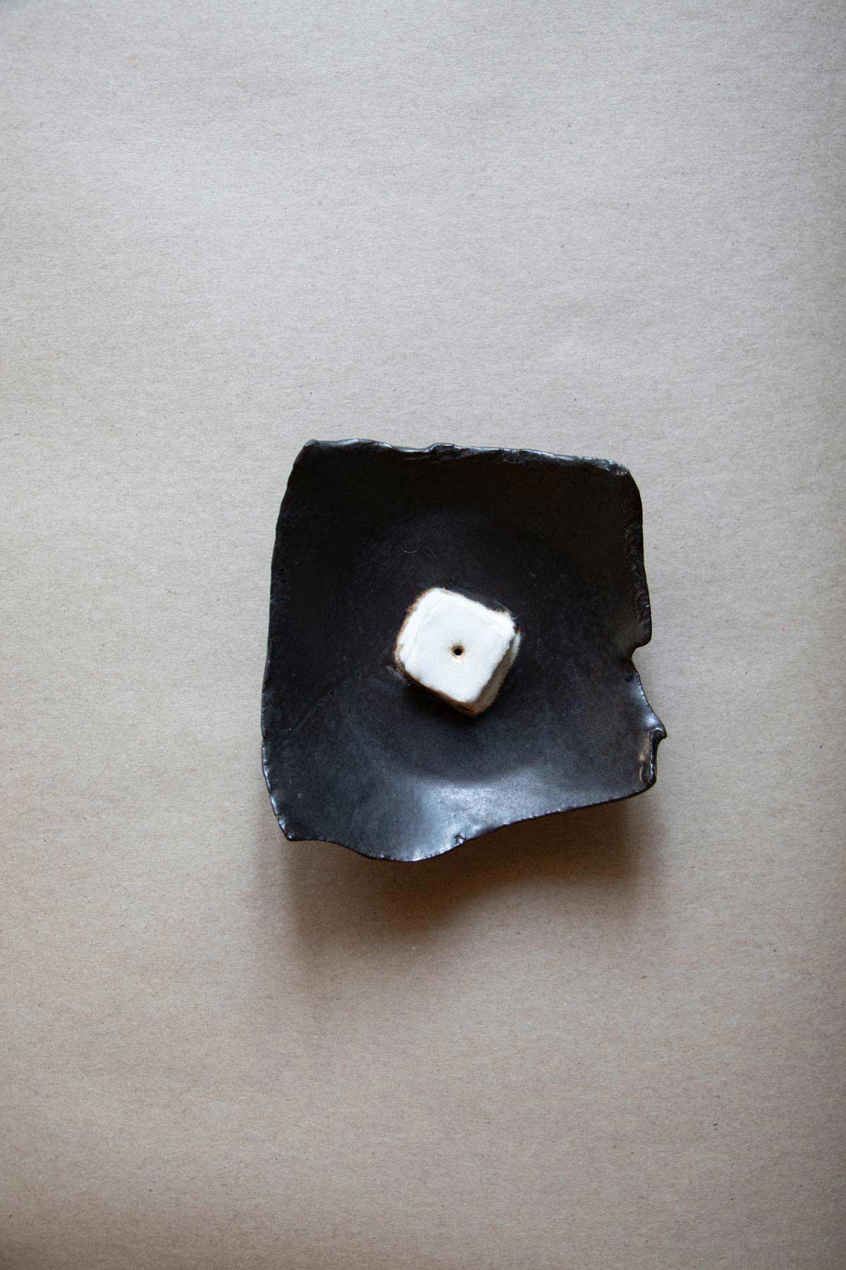 ClaireLune Respiro Nero I brucia incenso 9 cm