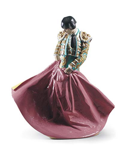 Lladró Alta Porcellana Matador scultura verde edizione limitata