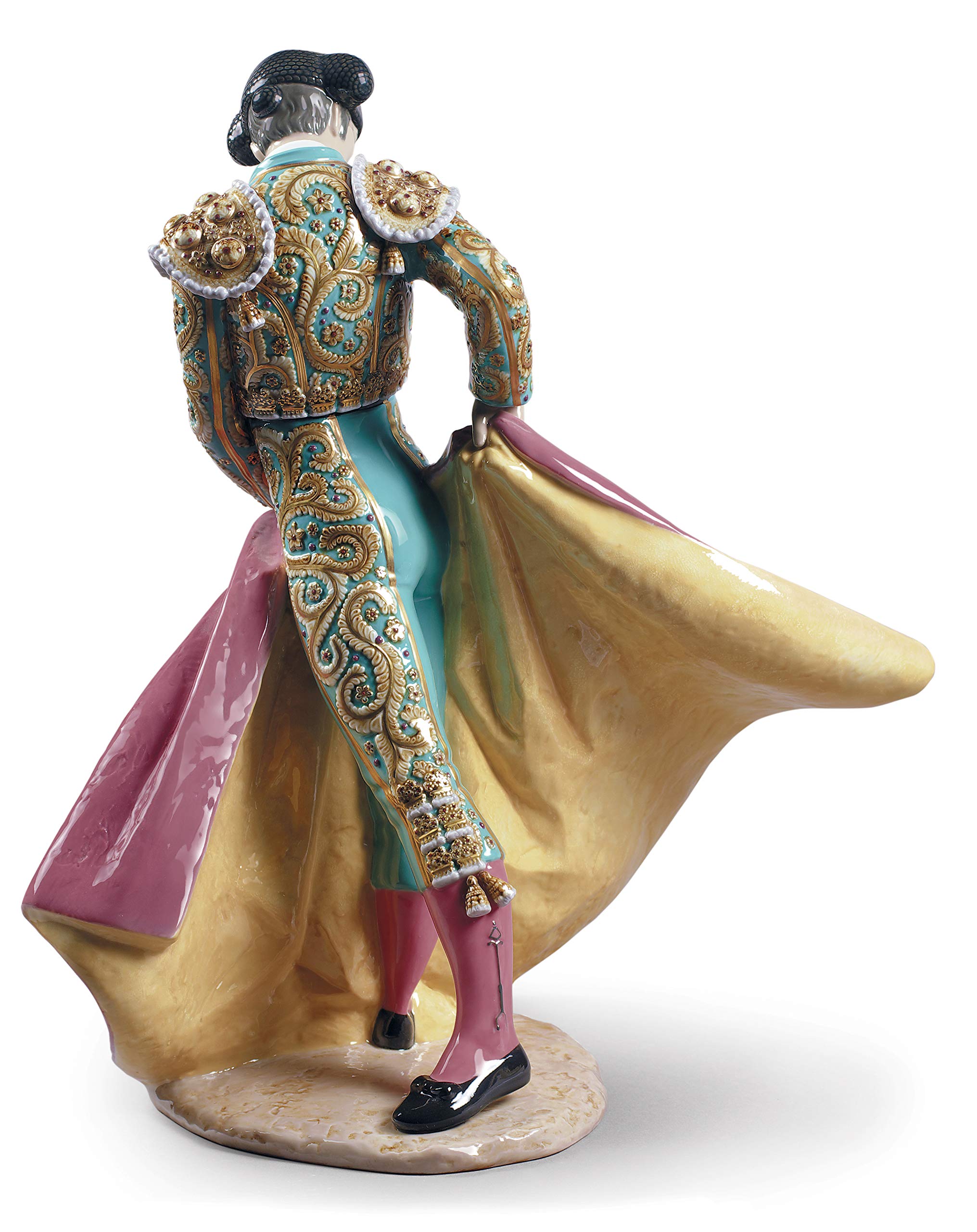 Lladró Alta Porcellana Matador scultura verde edizione limitata