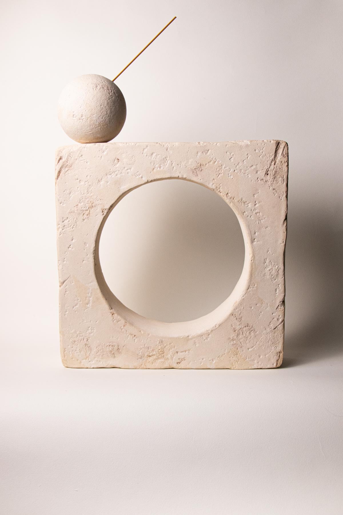 ClaireLune Aequilibrium scultura ceramica grès 35 cm