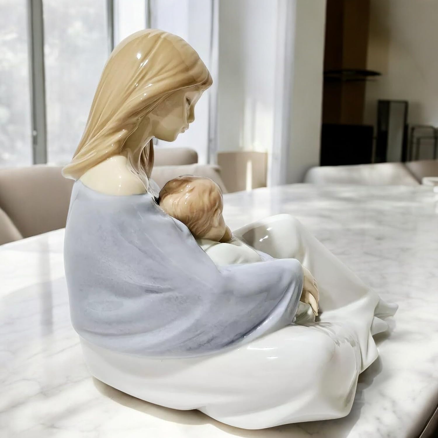 Lladró NAO 2001554 The Greatest Bond statuetta madre 18 cm