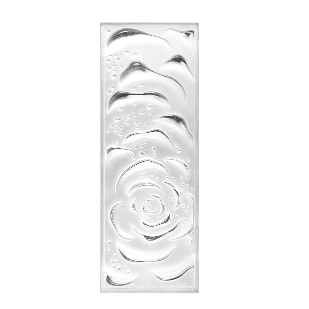 Lalique Roses Pannello Decorativo Cristallo Taglia L