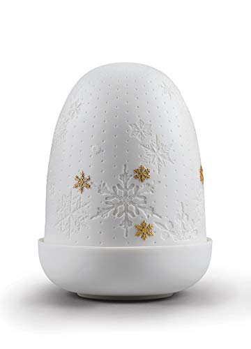 Lladró Snowflakes Dome lampada tavolo porcellana