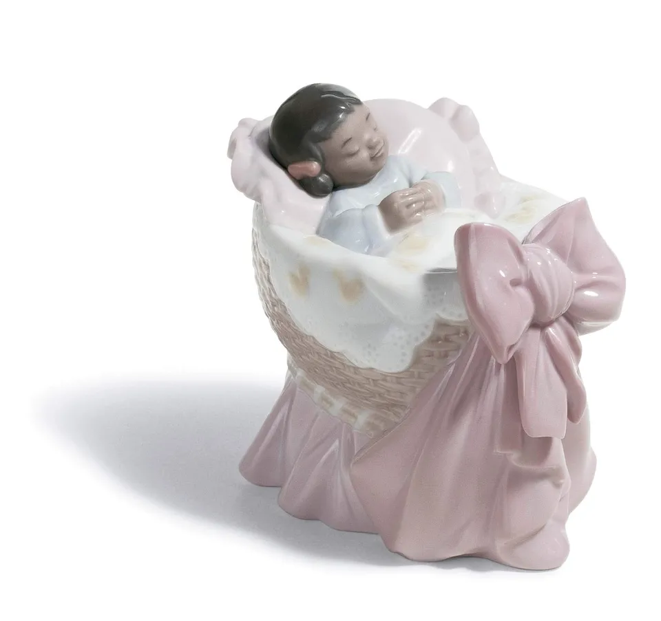 Lladró Sculture Un Regalo dal Cielo figurina bambina porcellana