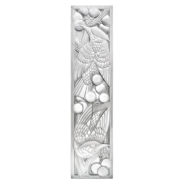 Lalique Merles et Raisins pannello decorativo XXL incolore