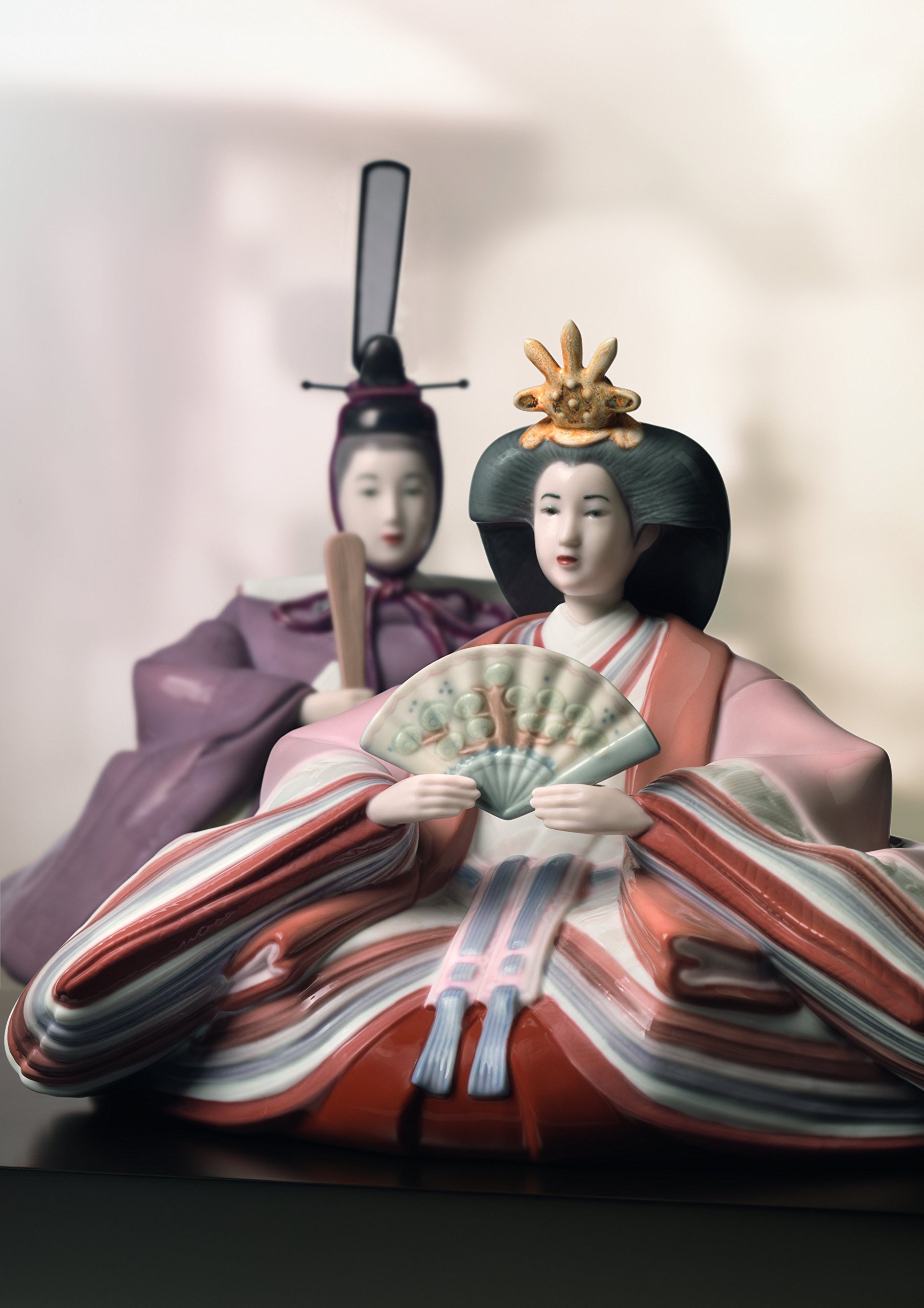Lladró Festival Hina Dolls Figurina Porcellana Edizione Limitata