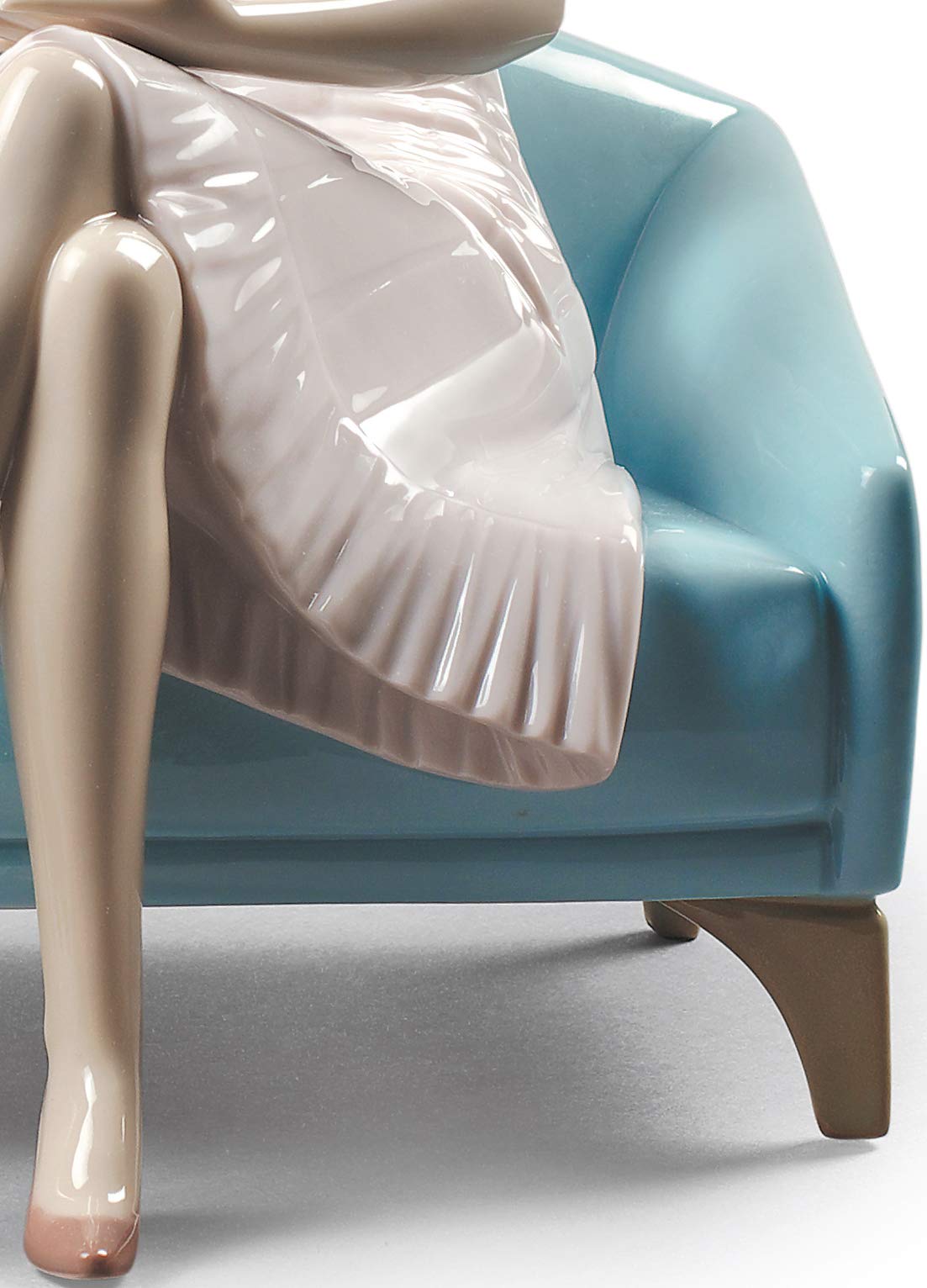 Lladró Sculture Momento Lettura statua madre porcellana