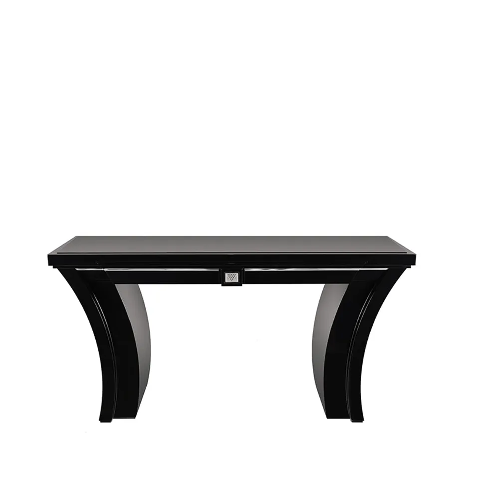 Lalique Raisins console curva cristallo mobile ingresso