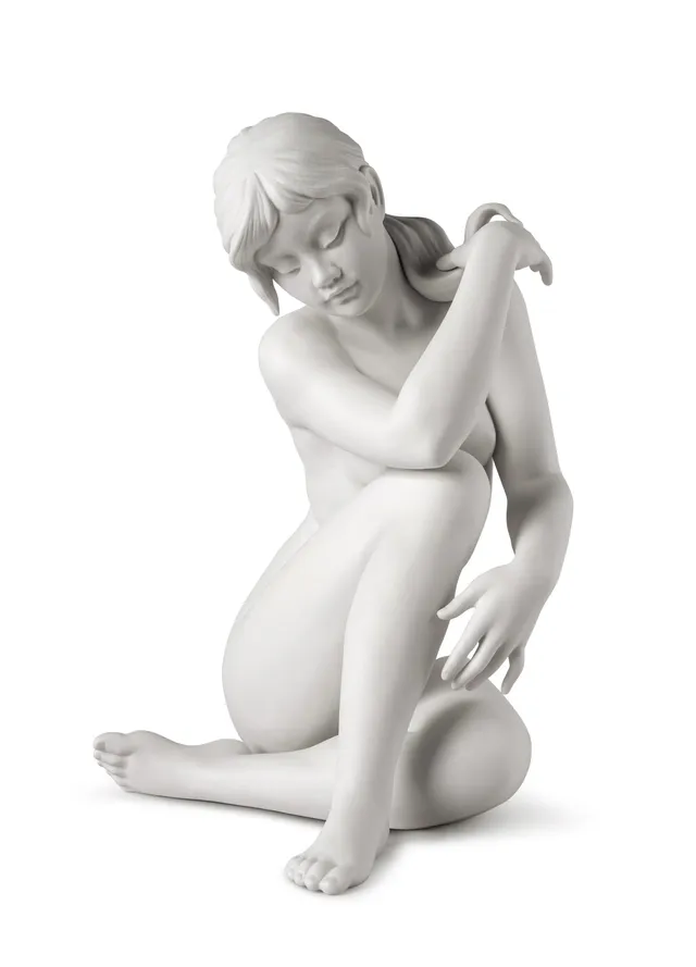 Lladró Alta Porcellana Pura Calma Figura Donna 146.23