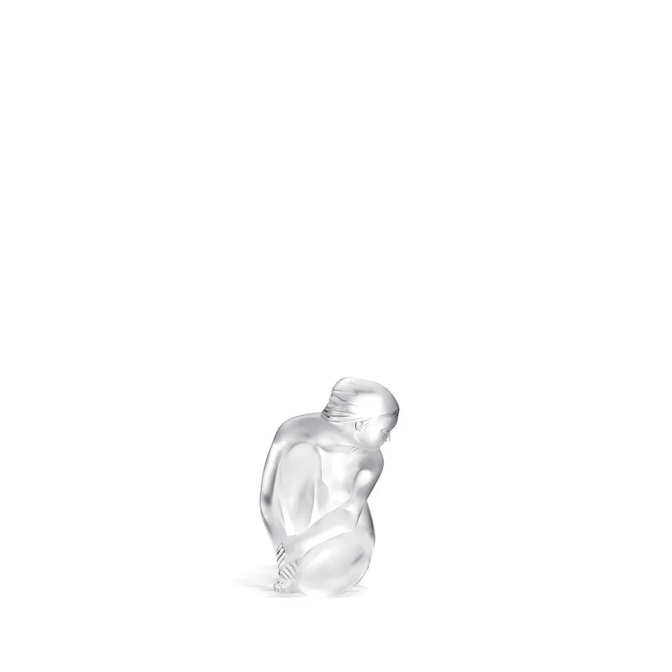René Lalique Venus Scultura Nudo Piccola Cristallo