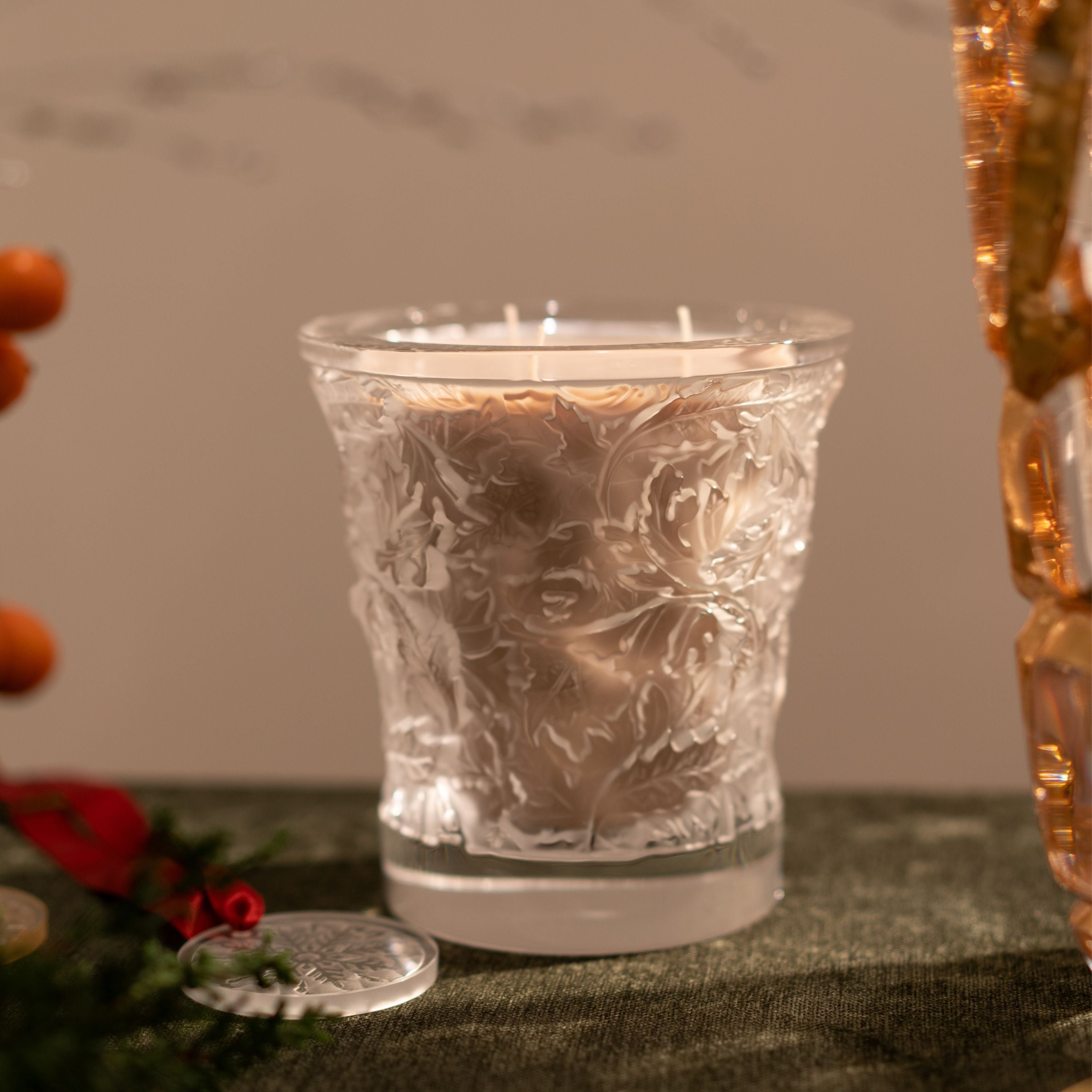 Lalique Forêt Candela Profumata Cristallo 750 g Legnosa