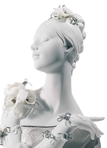Lladró My Fair Lady Busto Scultura Porcellana Lustro Argento