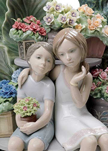 Lladró Sculture Segreteria statuetta bambini porcellana edizione limitata