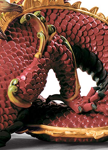 Lladró Alta Porcellana Dragone scultura drago porcellana