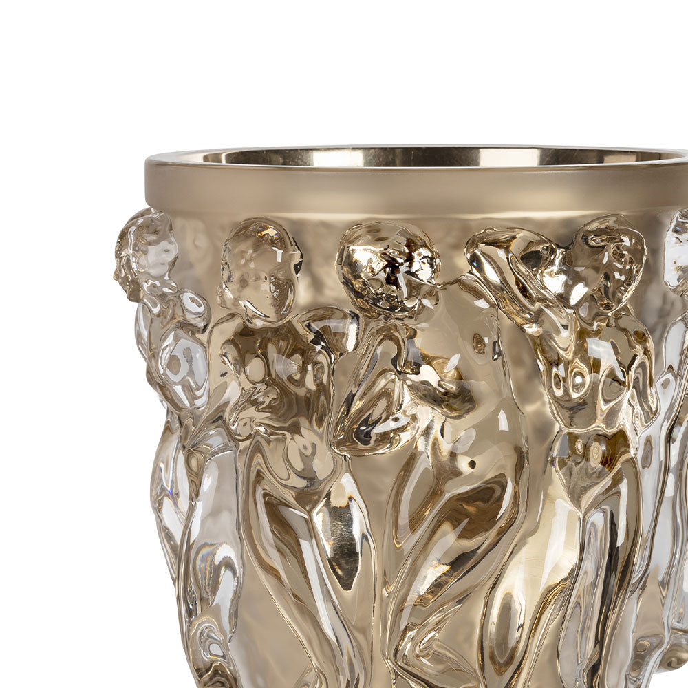 Lalique Bacchantes gran vaso XXL in cristallo baccanti