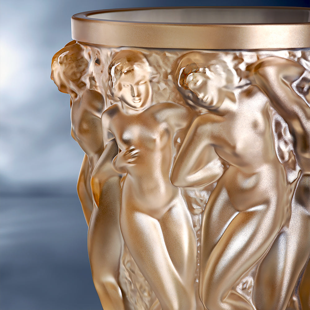 Lalique Bacchantes vaso Taglia M cristallo baccanti 1927