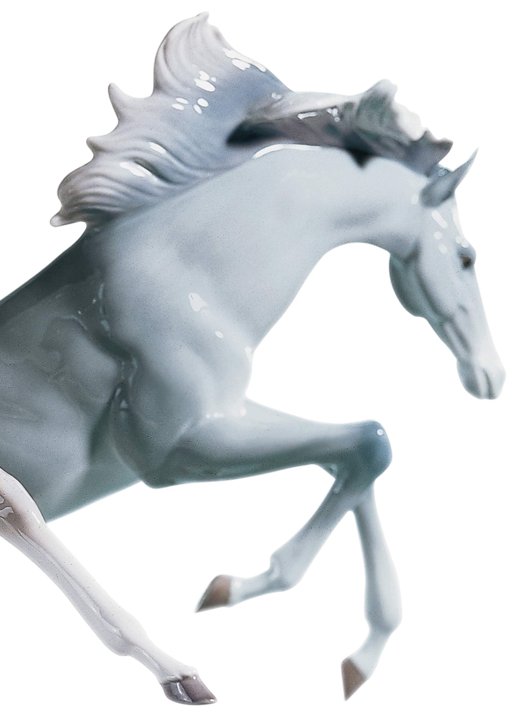 Lladró Alta Porcellana Cavalli scultura porcellana fatta a mano