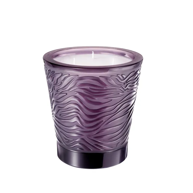 René Lalique Mirage candela profumata cristallo viola