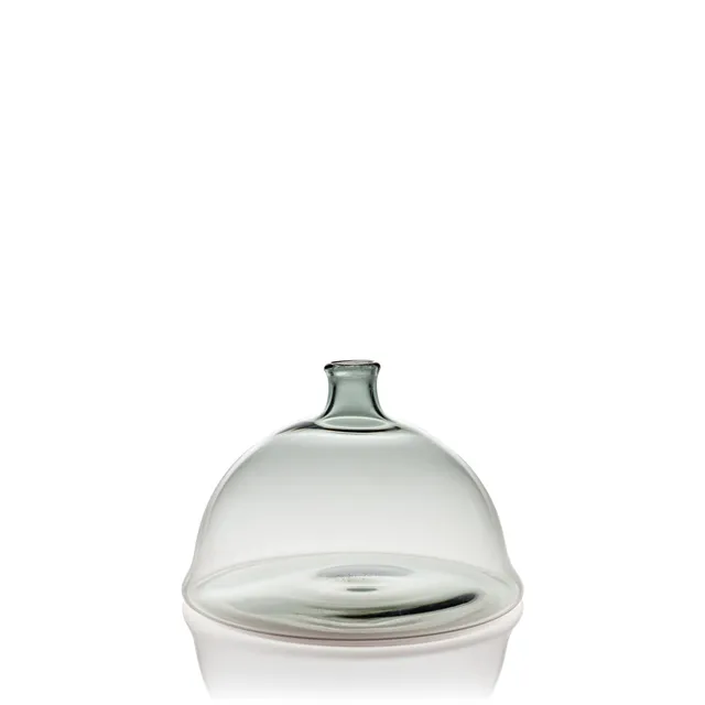 Vaporetto San Marco N°2 vaso vetro Murano trasparente H 8,5