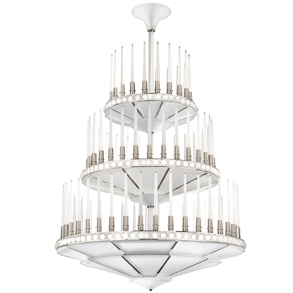 Lalique Perles lampadario cristallo 3 livelli diam 1340 mm