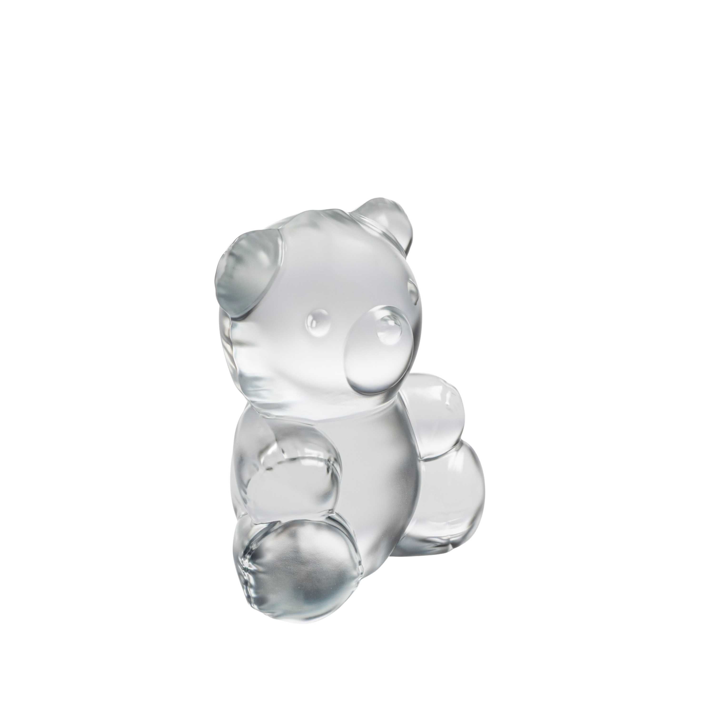 Lalique Teddy Air Scultura Orsetto Cristallo Incolore L