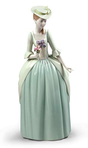 Lladró Sculture Bouquet Dama statuetta porcellana donna