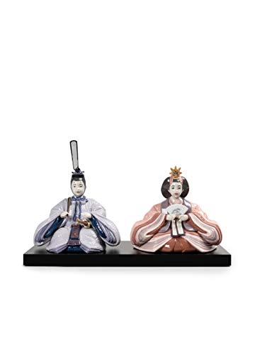 Lladró Hina Dolls Viola scultura porcellana fatta a mano