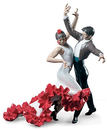 Lladró Sculture Flamenco statua porcellana danzatrice fatta a mano