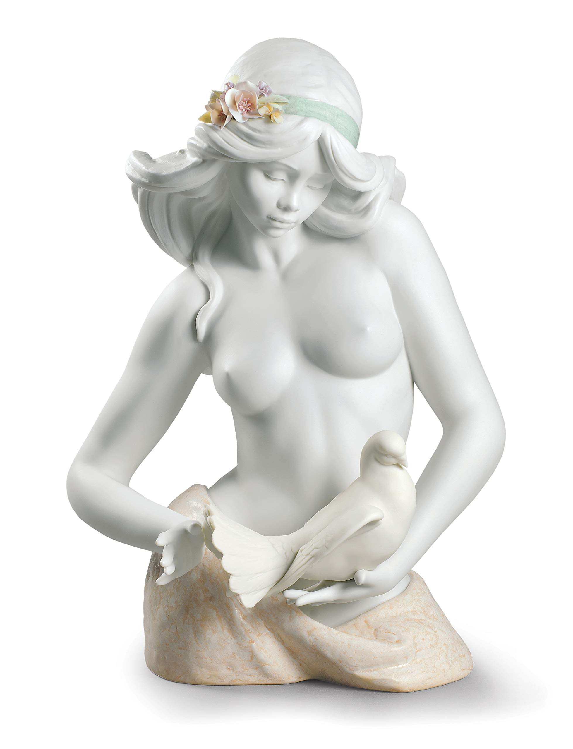 Lladró Contemplazione figura donna porcellana nuda