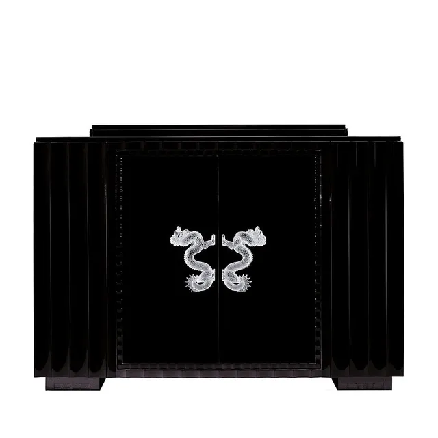 Lalique Dragon mobile bar cristallo taglia unica