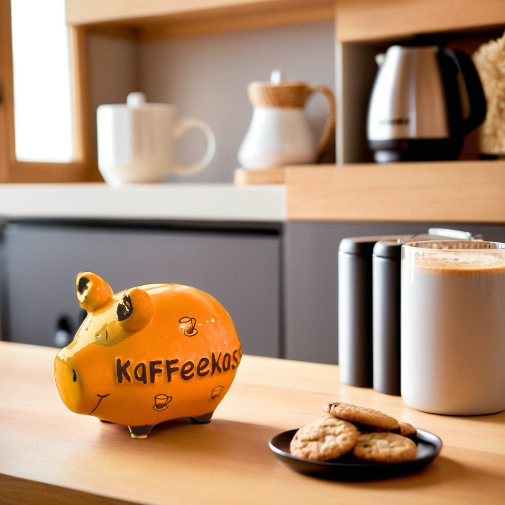 Sparschwein Company Kleinschweine Kaffeekasse salvadanaio caffè